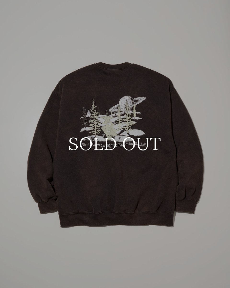 画像2: RADIALL  GALAXIAN-CREW NECK SWEATSHIRT L/S (2)