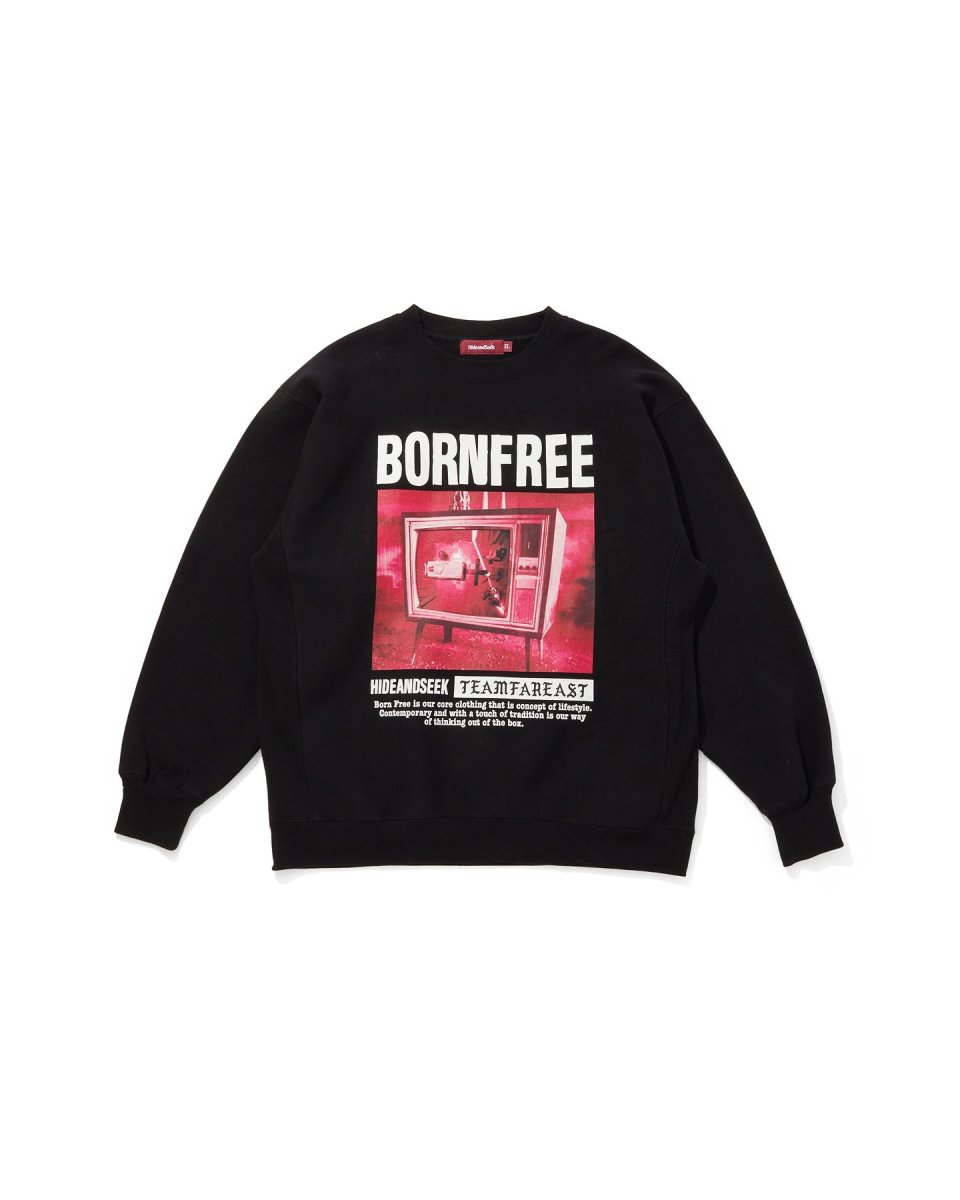 画像1: HideandSeek  TV Sweat Shirt (1)