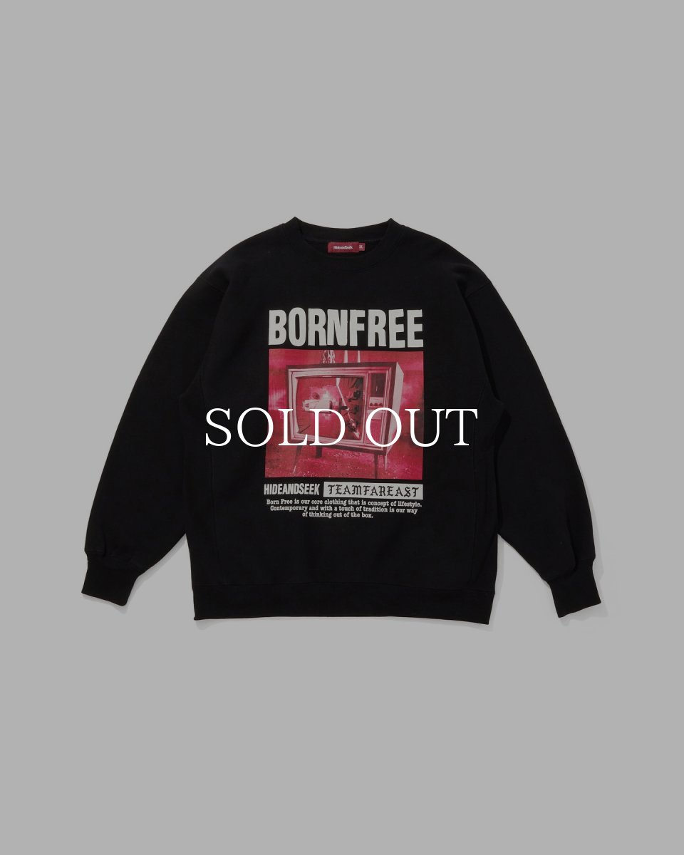 画像1: HideandSeek  TV Sweat Shirt (1)