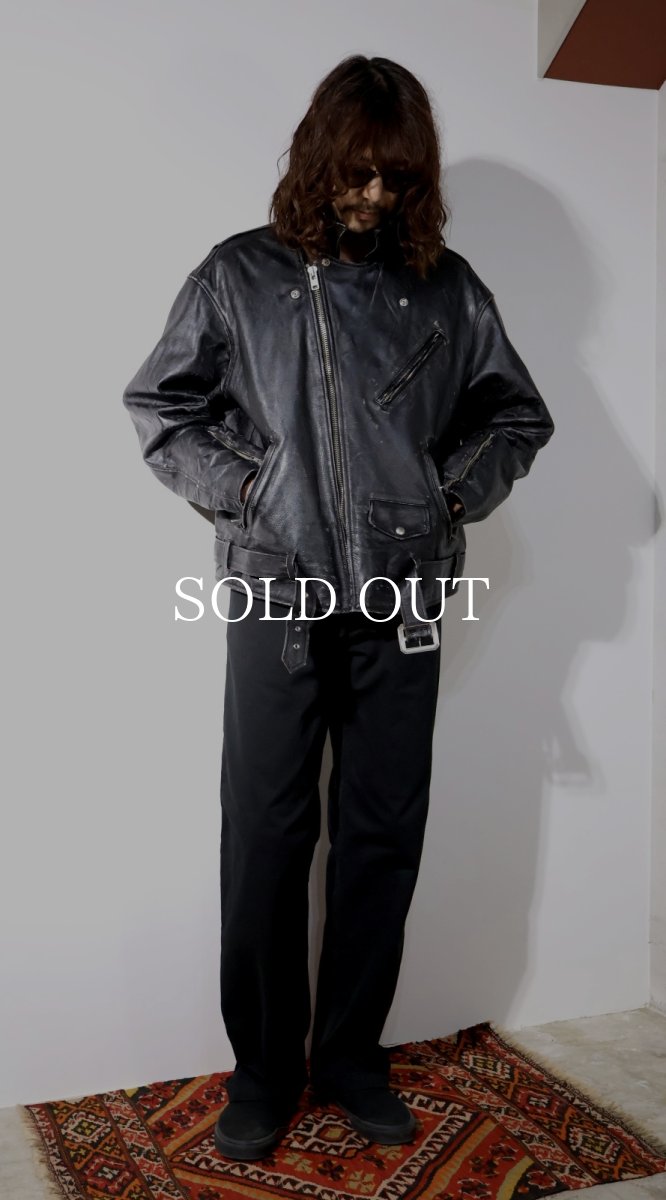画像9: ANTIDOTE BUYERS CLUB   Leather Double Riders Jacket (9)