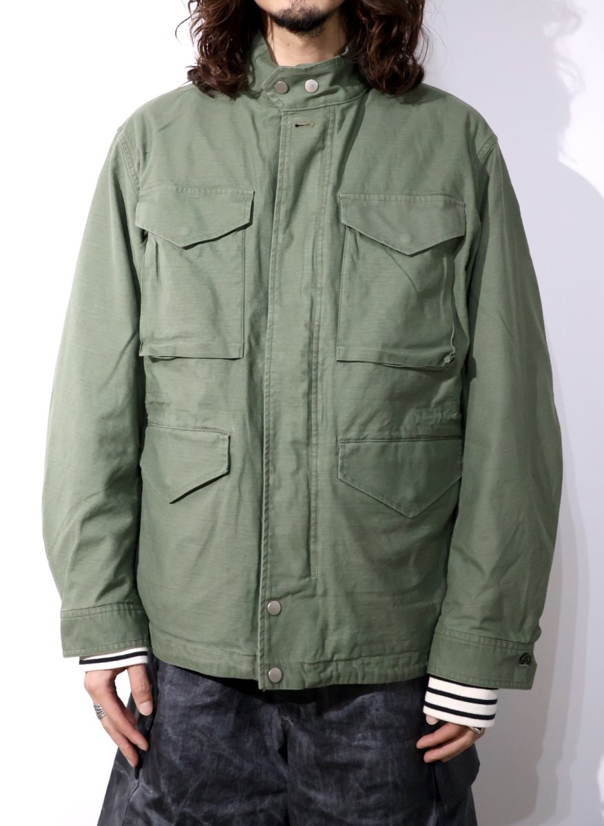 画像4: nonnative  TROOPER JACKET COTTON BACKSATIN PIGMENT DYE WITH WINDSTOPPER? (4)