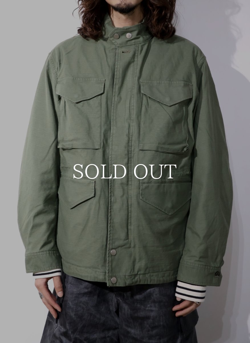 画像4: nonnative  TROOPER JACKET COTTON BACKSATIN PIGMENT DYE WITH WINDSTOPPER (4)