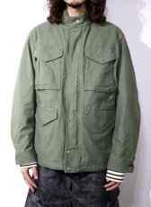 画像4: nonnative  TROOPER JACKET COTTON BACKSATIN PIGMENT DYE WITH WINDSTOPPER® (4)