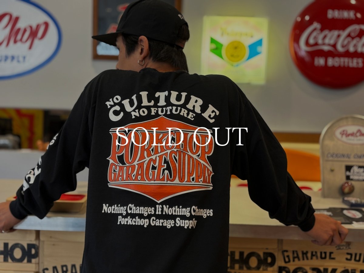 画像17: PORKCHOP GARAGE SUPPLY  WAVE LOGO L/S TEE (17)