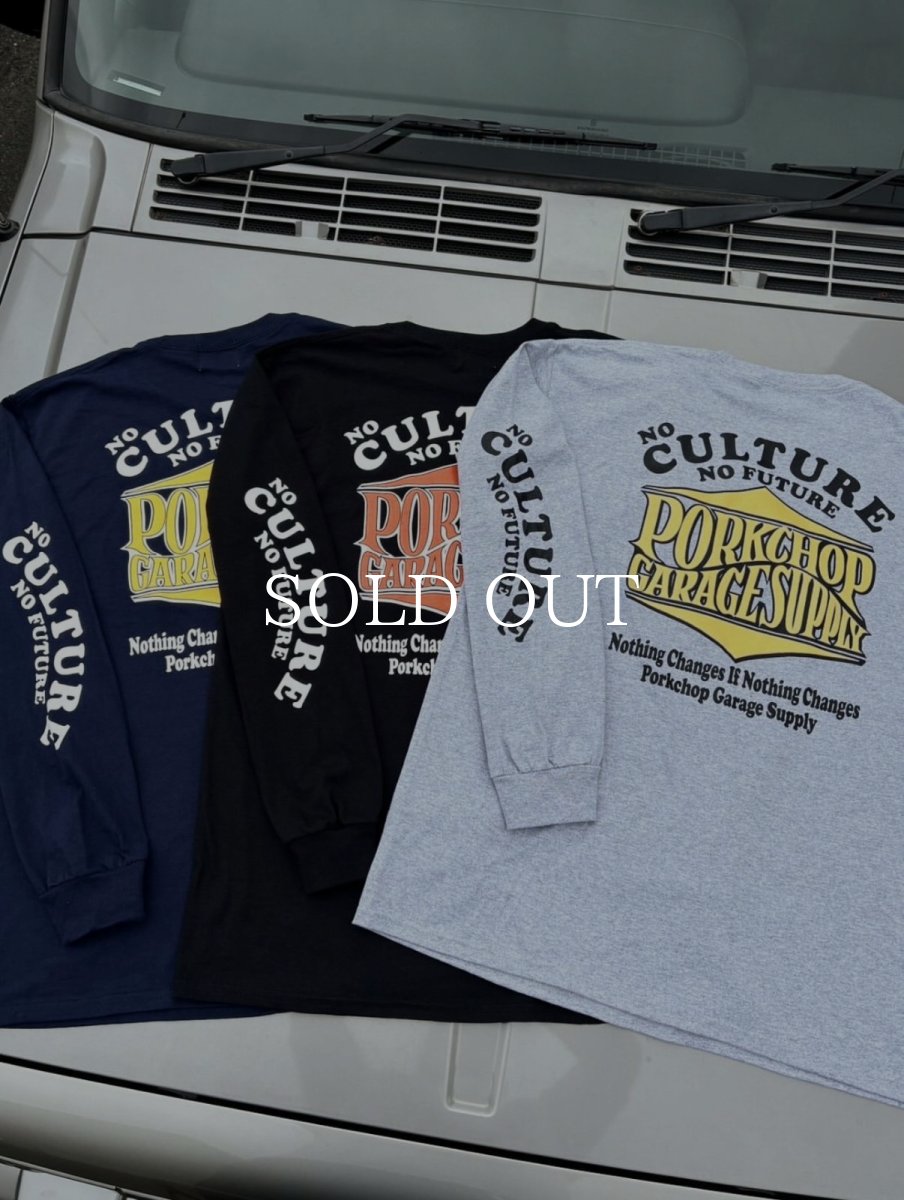 画像18: PORKCHOP GARAGE SUPPLY  WAVE LOGO L/S TEE (18)