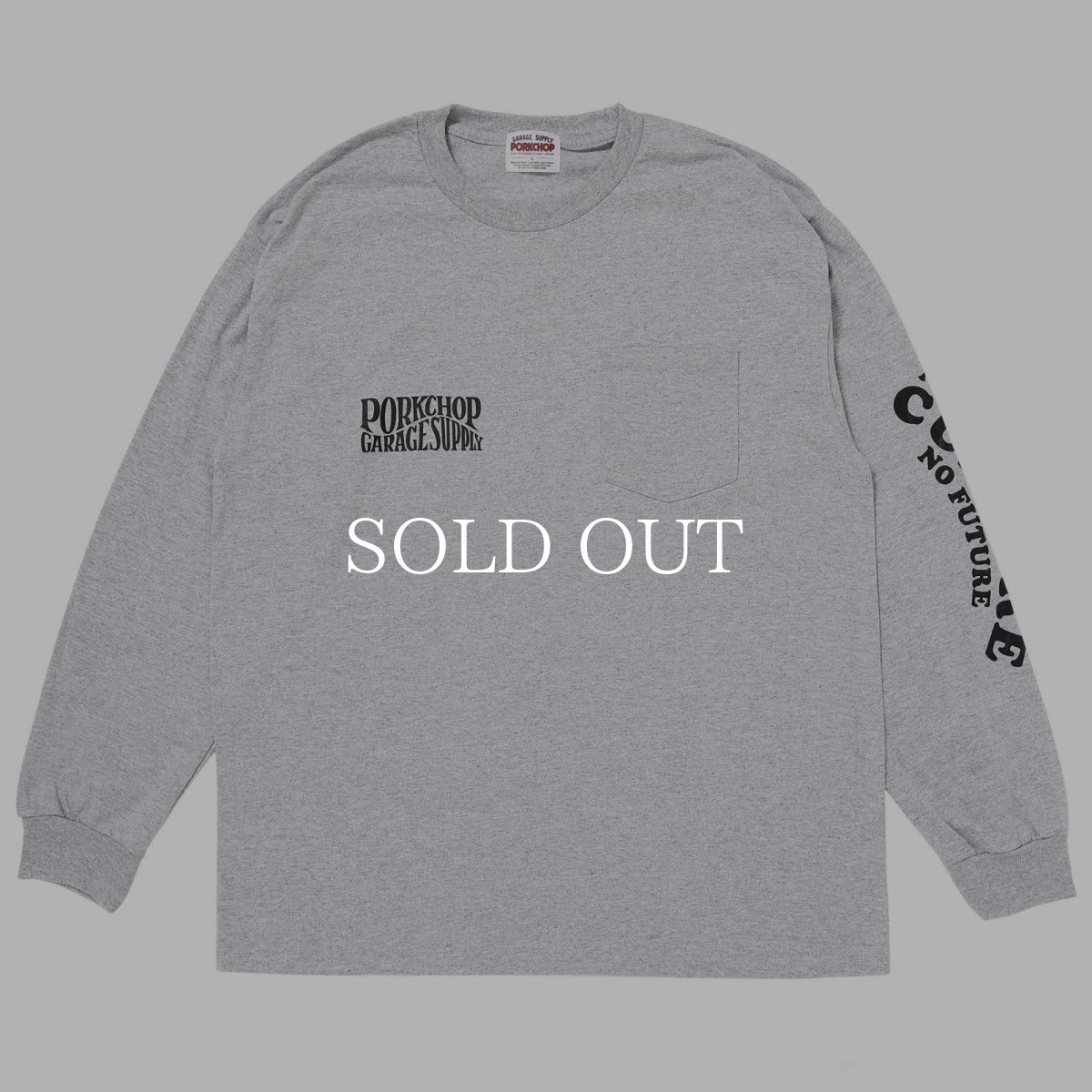 画像11: PORKCHOP GARAGE SUPPLY  WAVE LOGO L/S TEE (11)