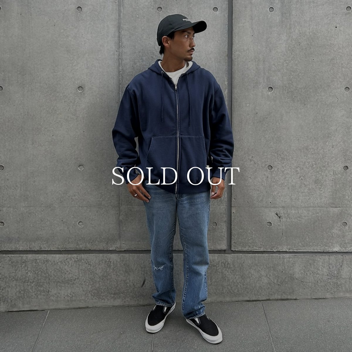 画像7: STANDARD CALIFORNIA  RUSSELL ATHLETIC / SD W Face Zip Hood Sweat (7)