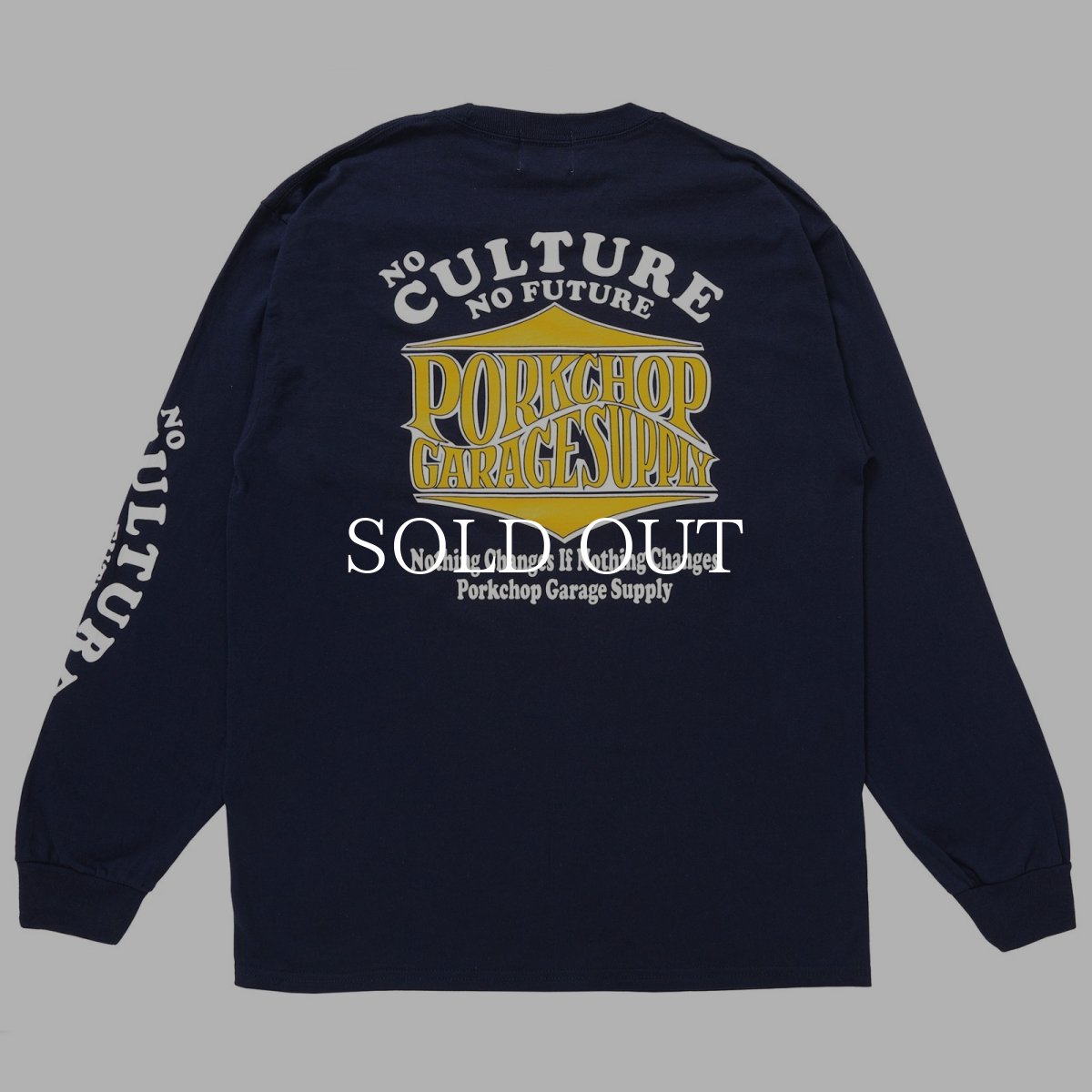 画像9: PORKCHOP GARAGE SUPPLY  WAVE LOGO L/S TEE (9)