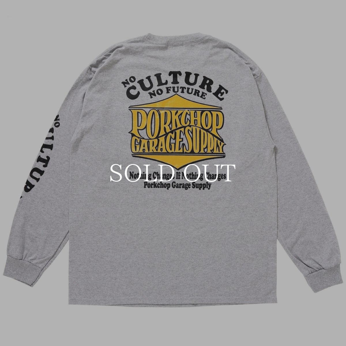 画像14: PORKCHOP GARAGE SUPPLY  WAVE LOGO L/S TEE (14)