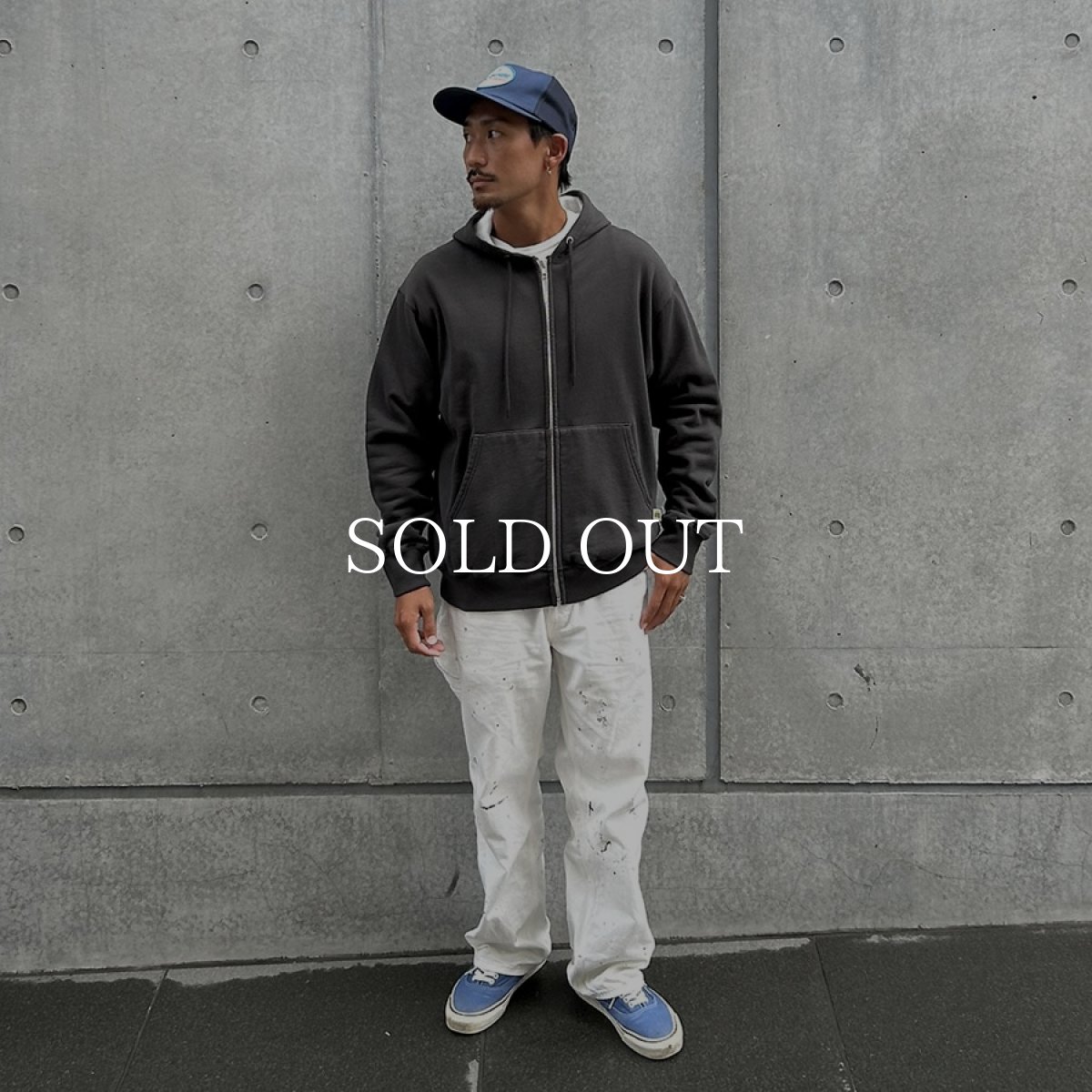 画像8: STANDARD CALIFORNIA  RUSSELL ATHLETIC / SD W Face Zip Hood Sweat (8)