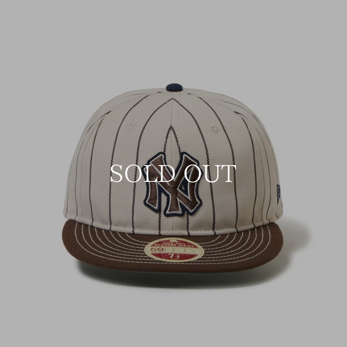 画像4: NEW ERA  59FIFTY ソフトバックラム Heritage Collection ニューヨーク・ヤンキース クーパーズタウン ウォルナット (4)