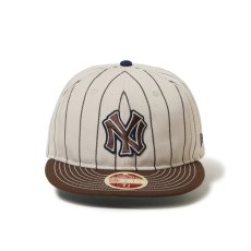 画像4: NEW ERA  59FIFTY ソフトバックラム Heritage Collection ニューヨーク・ヤンキース クーパーズタウン ウォルナット (4)