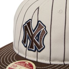 画像6: NEW ERA  59FIFTY ソフトバックラム Heritage Collection ニューヨーク・ヤンキース クーパーズタウン ウォルナット (6)