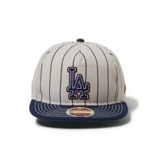 画像2: NEW ERA  19TWENTY Heritage Stripe ロサンゼルス・ドジャース クーパーズタウン オーシャンサイドブルー (2)