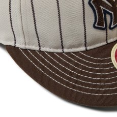 画像7: NEW ERA  59FIFTY ソフトバックラム Heritage Collection ニューヨーク・ヤンキース クーパーズタウン ウォルナット (7)