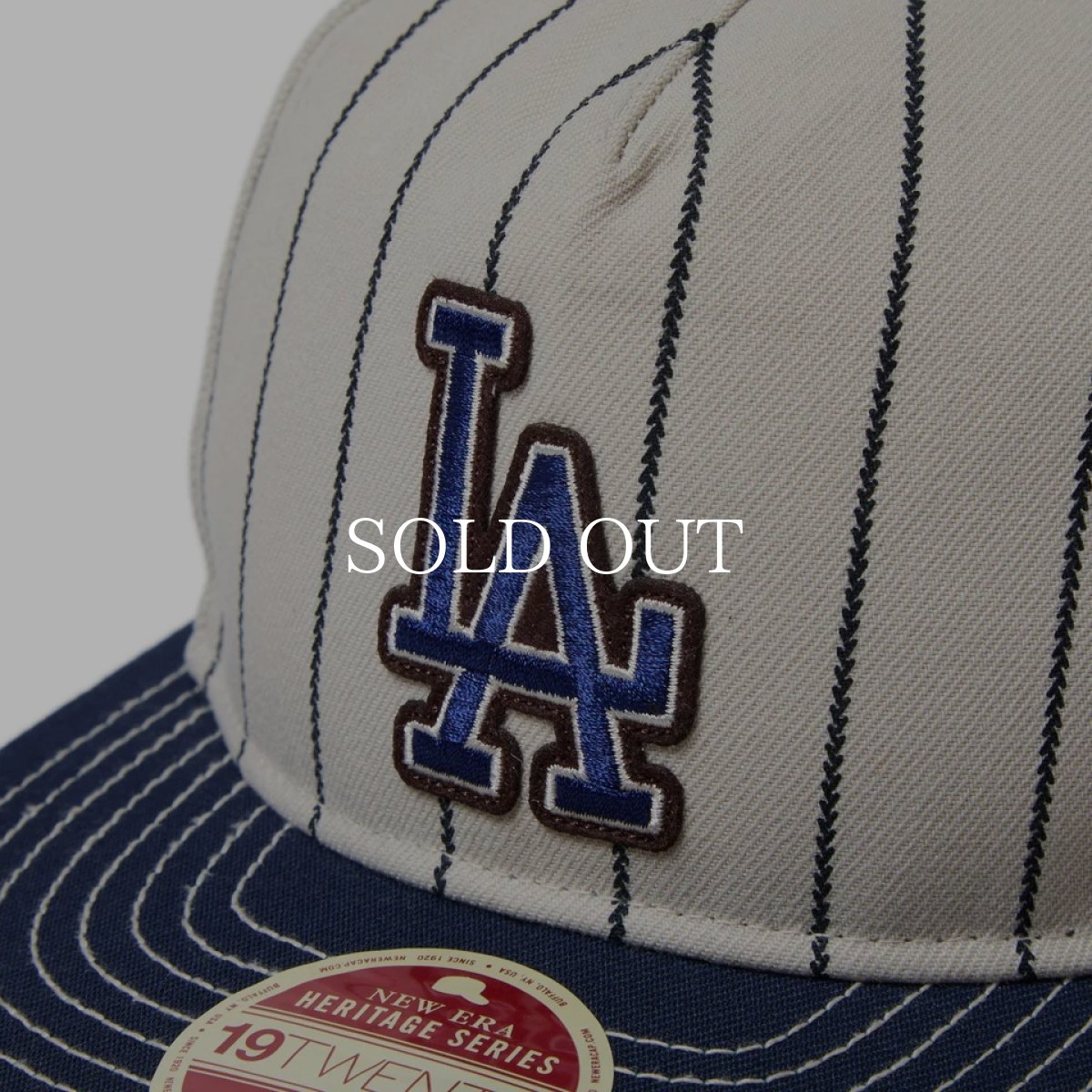画像5: NEW ERA  19TWENTY Heritage Stripe ロサンゼルス・ドジャース クーパーズタウン オーシャンサイドブルー (5)