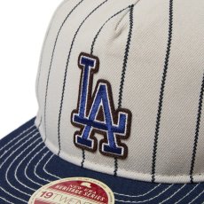 画像5: NEW ERA  19TWENTY Heritage Stripe ロサンゼルス・ドジャース クーパーズタウン オーシャンサイドブルー (5)