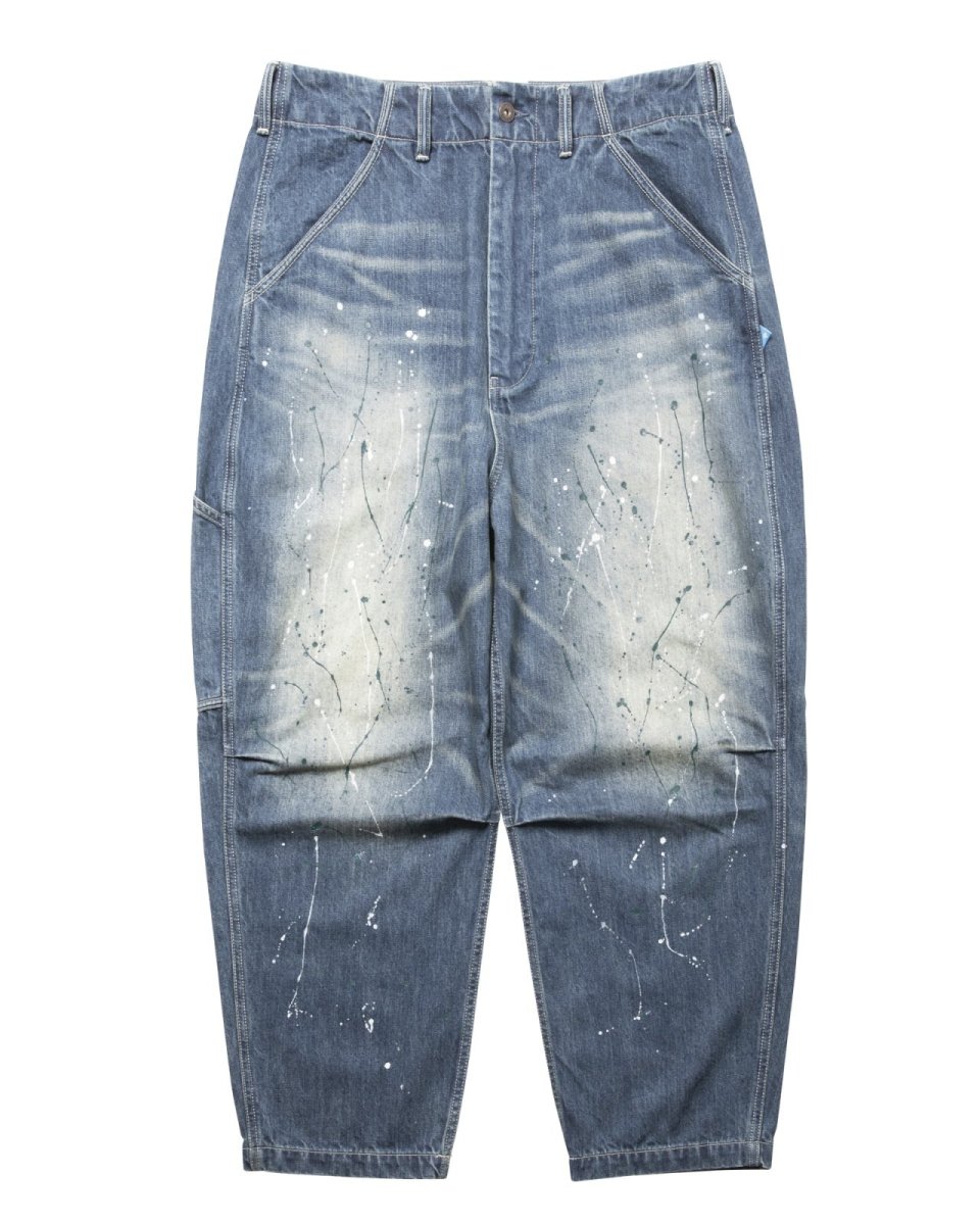 画像1: Liberaiders  DENIM SARROUEL PANTS (1)