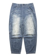 画像1: Liberaiders  DENIM SARROUEL PANTS (1)
