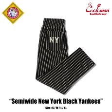 画像1: COOKMAN  シェフパンツ Chef Pants Semiwide Negro Leagues NY Black Yankees (1)