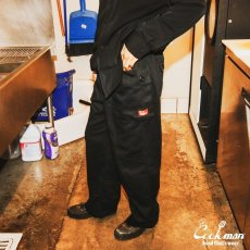 画像11: COOKMAN  モンキーパンツ Monkey Pants Herringbone Black (11)