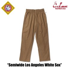 画像2: COOKMAN  シェフパンツ Chef Pants Semiwide Negro Leagues LA White Sox (2)