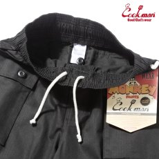 画像5: COOKMAN  モンキーパンツ Monkey Pants Herringbone Black (5)