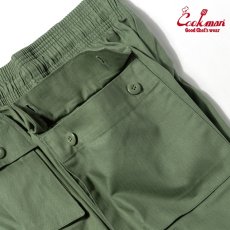 画像8: COOKMAN  モンキーパンツ Monkey Pants Herringbone Olive (8)