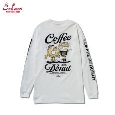 画像8: COOKMAN  ロングスリーブ Tシャツ Coffee & Donut (8)