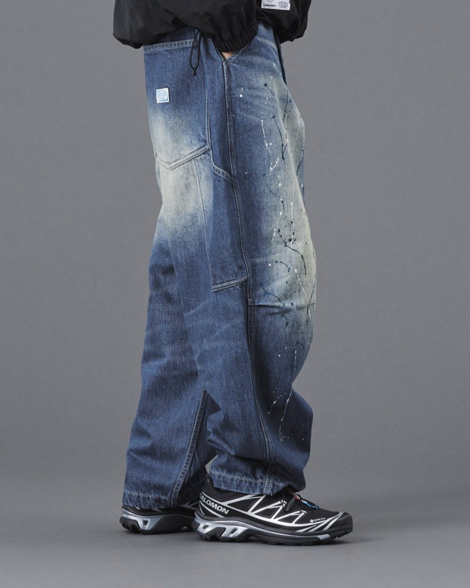 画像22: Liberaiders  DENIM SARROUEL PANTS (22)