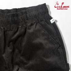 画像6: COOKMAN  カーペンターズ Carpenter's Pants Corduroy Black (6)
