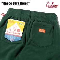 画像6: COOKMAN  シェフパンツ Chef Pants Fleece Dark Green (6)