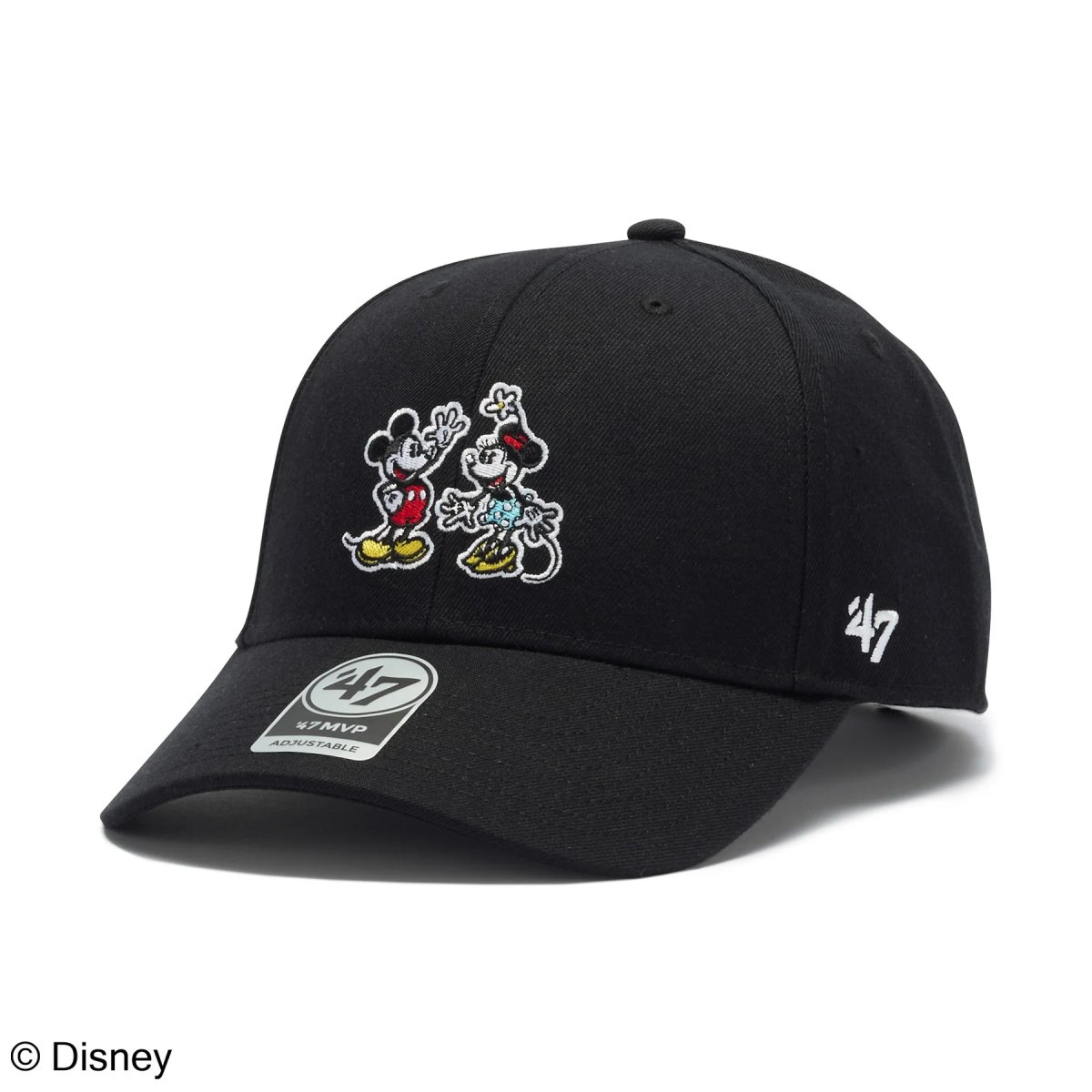 画像1: '47  ’47 エムブイピー Disney ディズニー ミッキーマウス ミニーマウス ブラック (1)