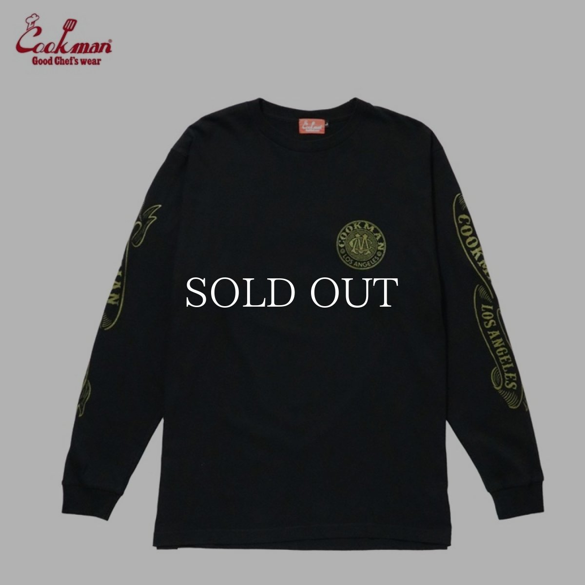 画像7: COOKMAN  ロングスリーブ Tシャツ Chocolate Package (7)