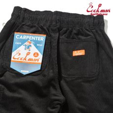 画像7: COOKMAN  カーペンターズ Carpenter's Pants Corduroy Black (7)