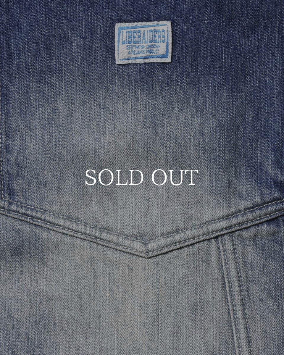 画像3: Liberaiders  DENIM SARROUEL PANTS (3)