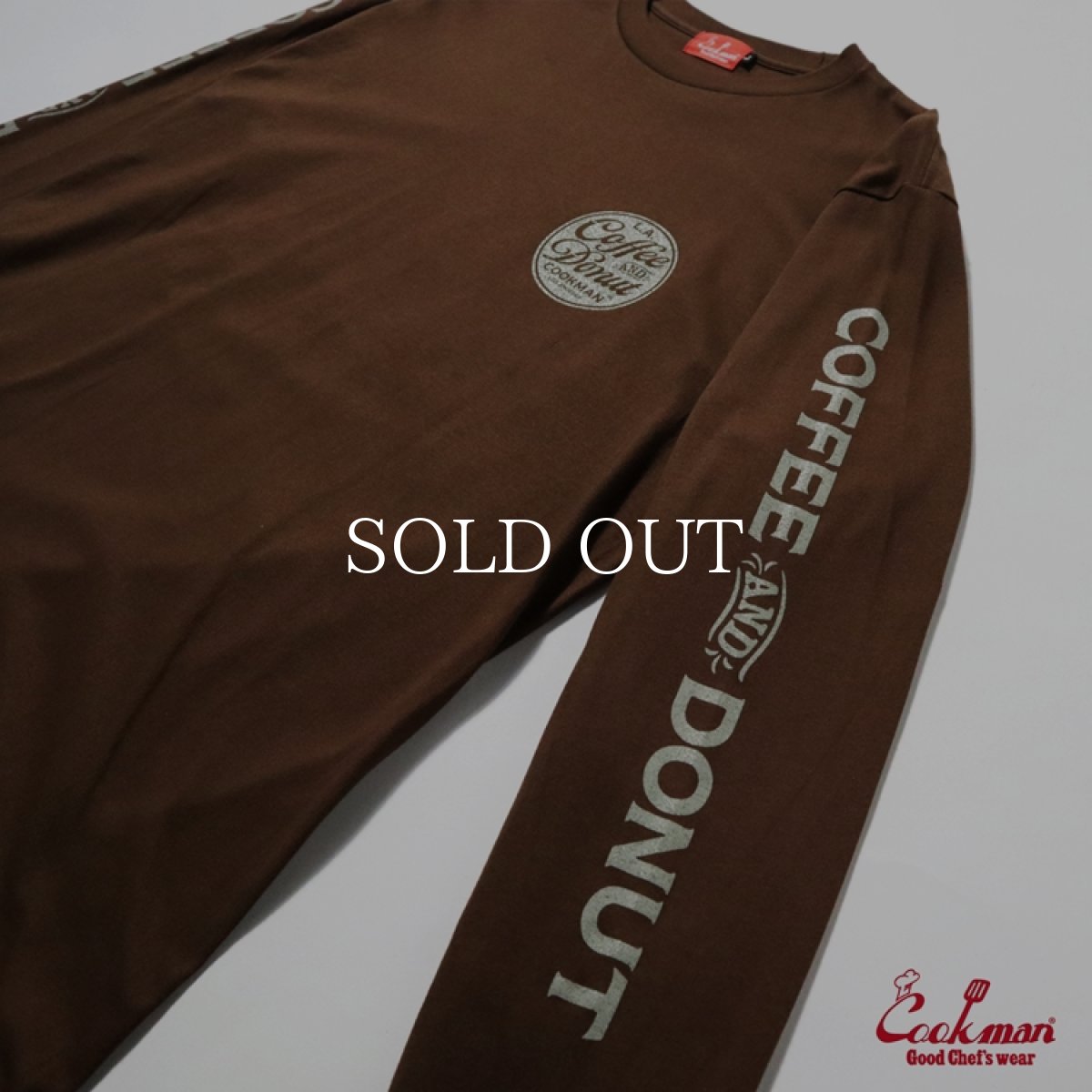 画像6: COOKMAN  ロングスリーブ Tシャツ Coffee & Donut (6)