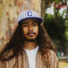 画像7: COOKMAN  キャップ Flat Brim Snapback Cap Stripe Navy (7)