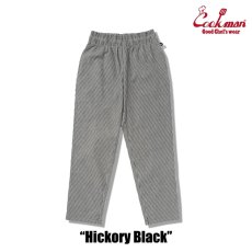 画像2: COOKMAN  シェフパンツ Chef Pants Hickory Black (2)