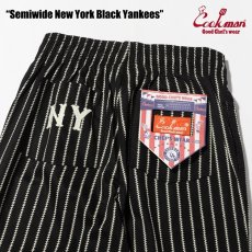 画像6: COOKMAN  シェフパンツ Chef Pants Semiwide Negro Leagues NY Black Yankees (6)