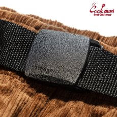画像6: COOKMAN  シェフパンツ Chef Pants SemiwideBlack Belt Corduroy Dark Brown (6)