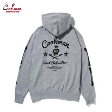 画像2: COOKMAN  フーディー Zip Hoodie Skull (2)