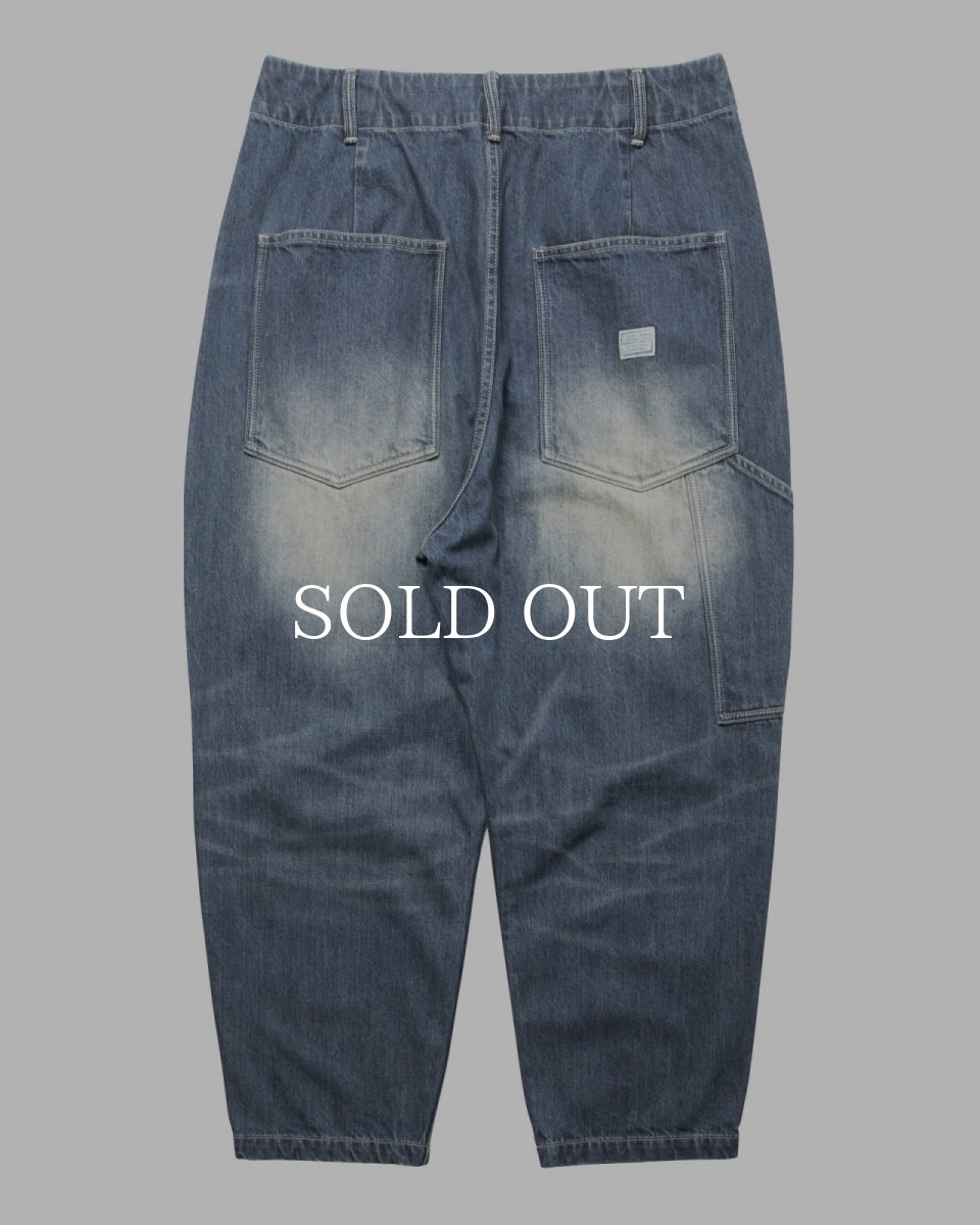 画像2: Liberaiders  DENIM SARROUEL PANTS (2)