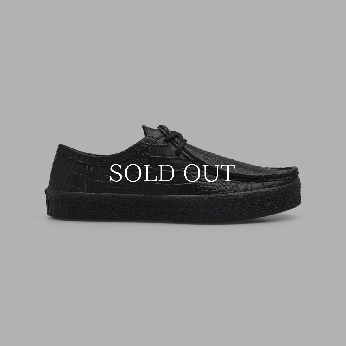 画像2: Last Resort AB  VM006-Moc LO BLACK CROC (2)