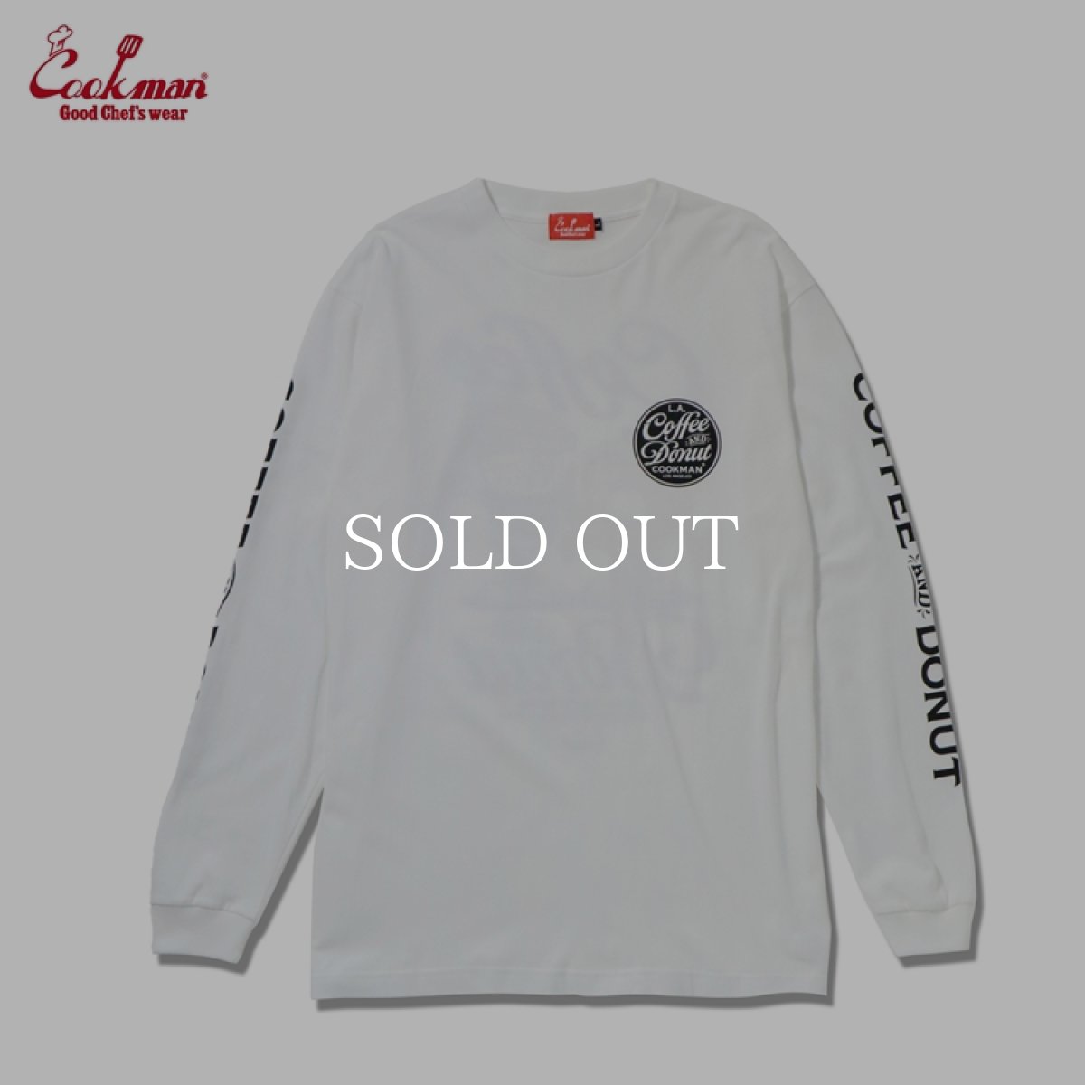 画像7: COOKMAN  ロングスリーブ Tシャツ Coffee & Donut (7)