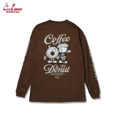 画像3: COOKMAN  ロングスリーブ Tシャツ Coffee & Donut (3)