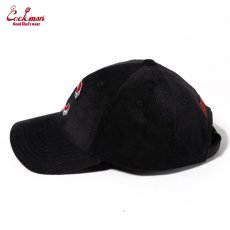 画像3: COOKMAN  キャップ Curve Brim Cap Corduroy Black (3)