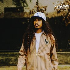 画像8: COOKMAN  キャップ Flat Brim Snapback Cap Stripe Navy (8)