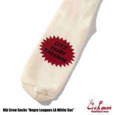 画像4: COOKMAN  ソックス Rib Crew Socks Negro Leagues LA White Sox (4)