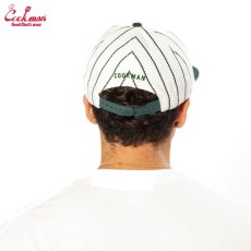 画像9: COOKMAN  キャップ Flat Brim Snapback Cap Stripe Green (9)